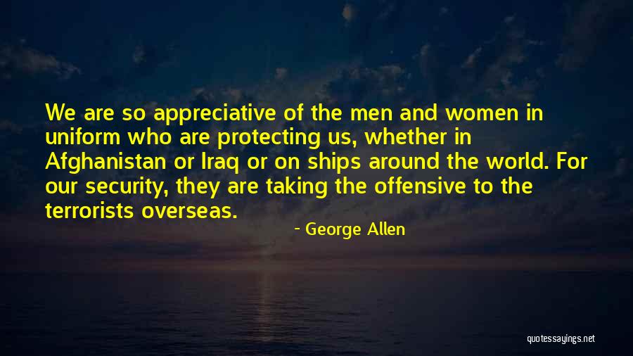 Protecting The World Quotes By George Allen