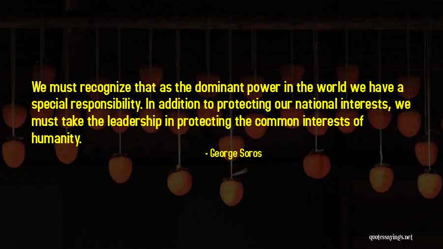 Protecting The World Quotes By George Soros