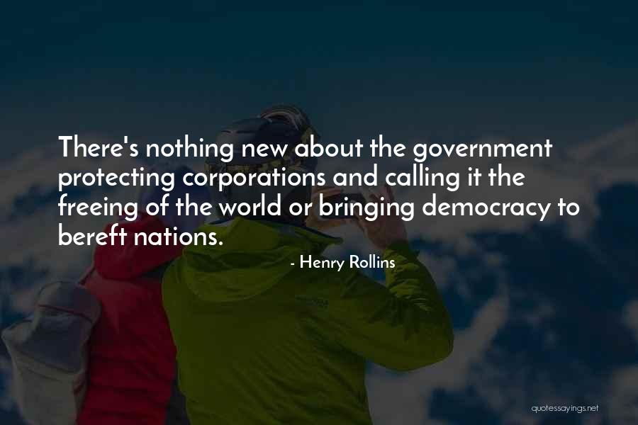 Protecting The World Quotes By Henry Rollins