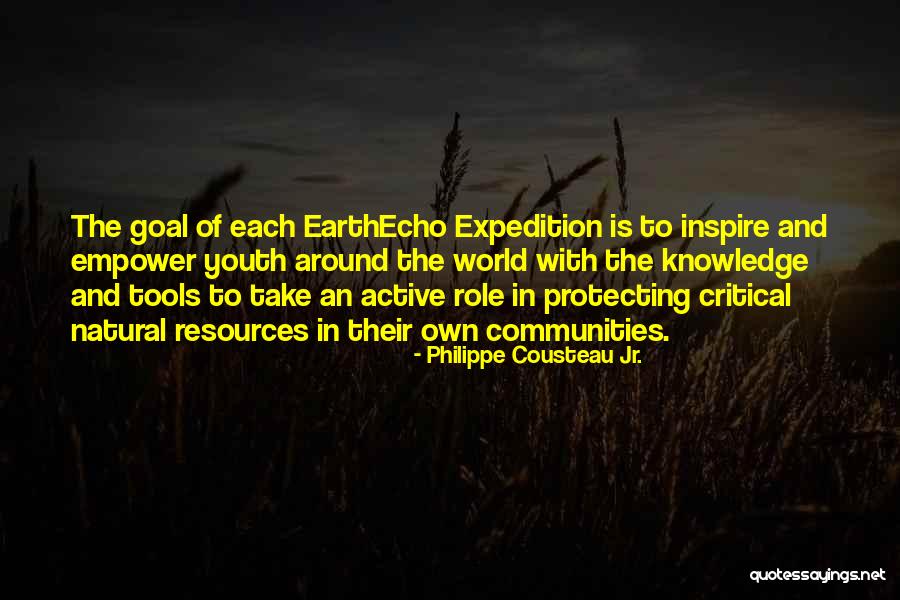 Protecting The World Quotes By Philippe Cousteau Jr.