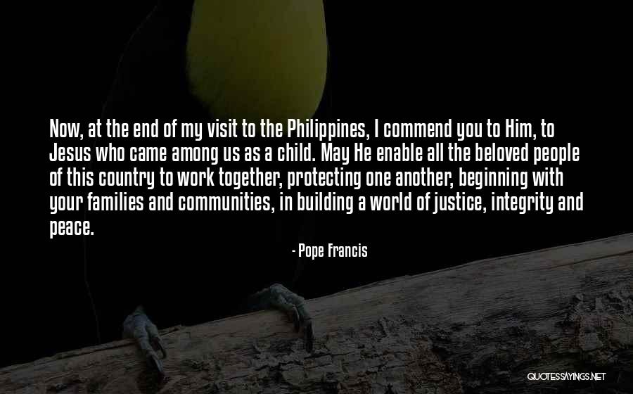 Protecting The World Quotes By Pope Francis