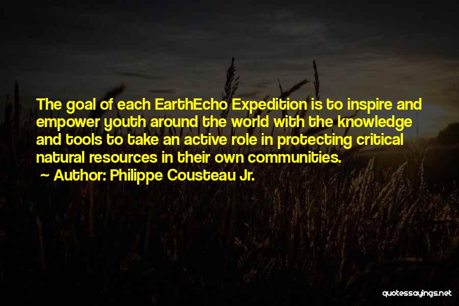 Protecting The Youth Quotes By Philippe Cousteau Jr.