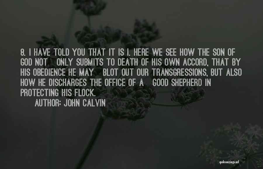 Protecting Your Son Quotes By John Calvin