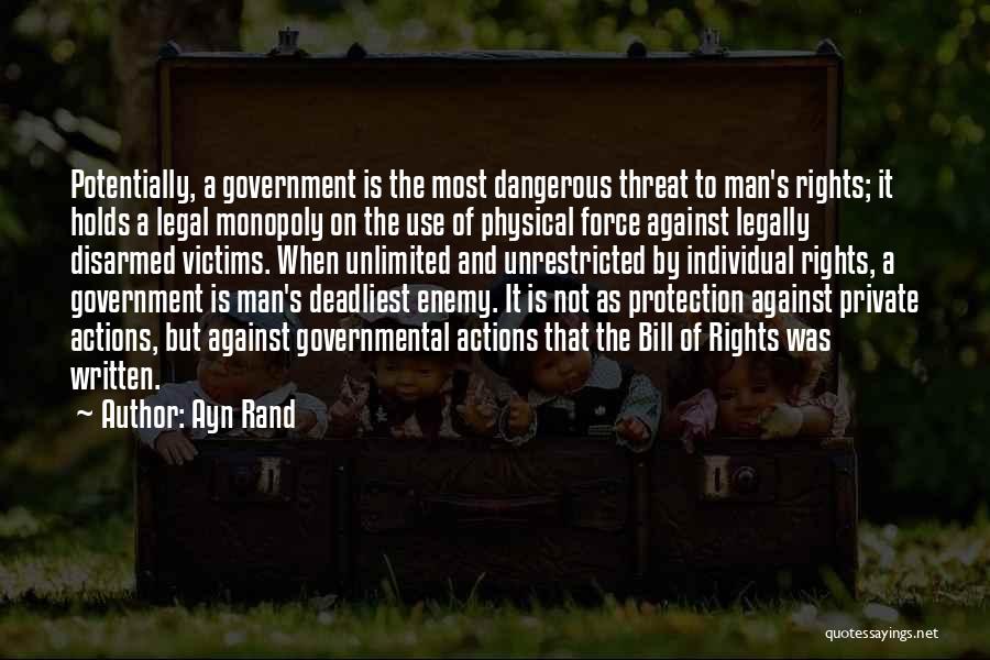 Protection Of Rights Quotes By Ayn Rand