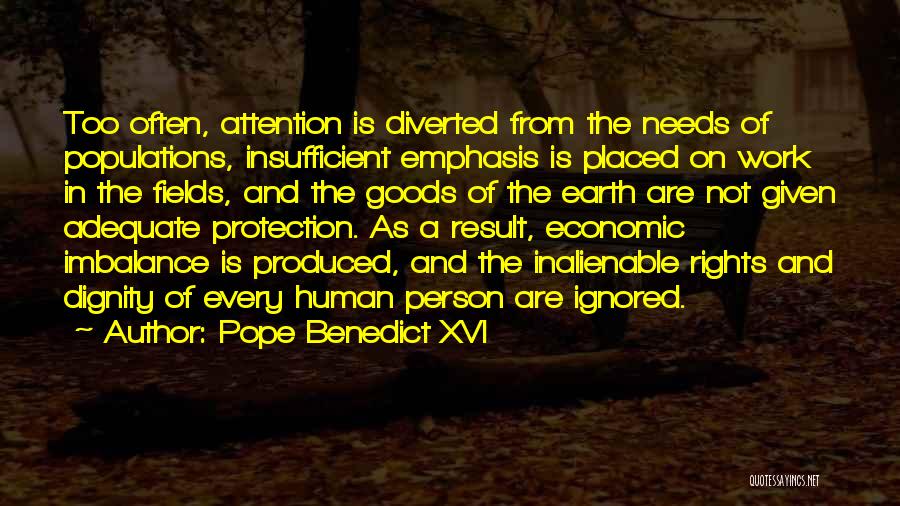 Protection Of Rights Quotes By Pope Benedict XVI