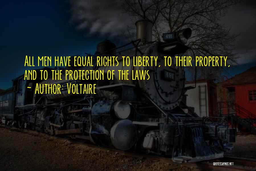 Protection Of Rights Quotes By Voltaire