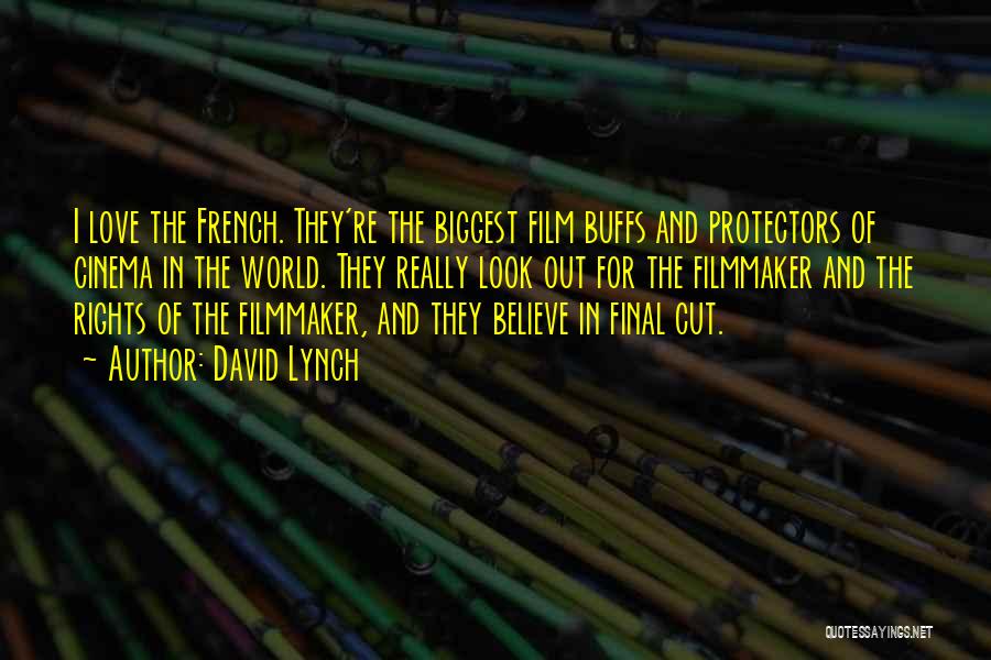 Protectors Quotes By David Lynch