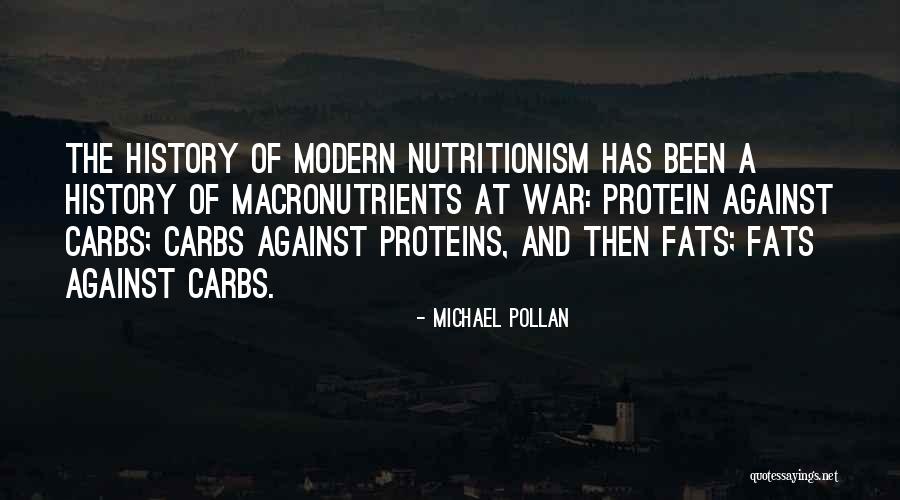 Protein Or Carbs Quotes By Michael Pollan Protein Or Carbs Quotes By Michael Pollan