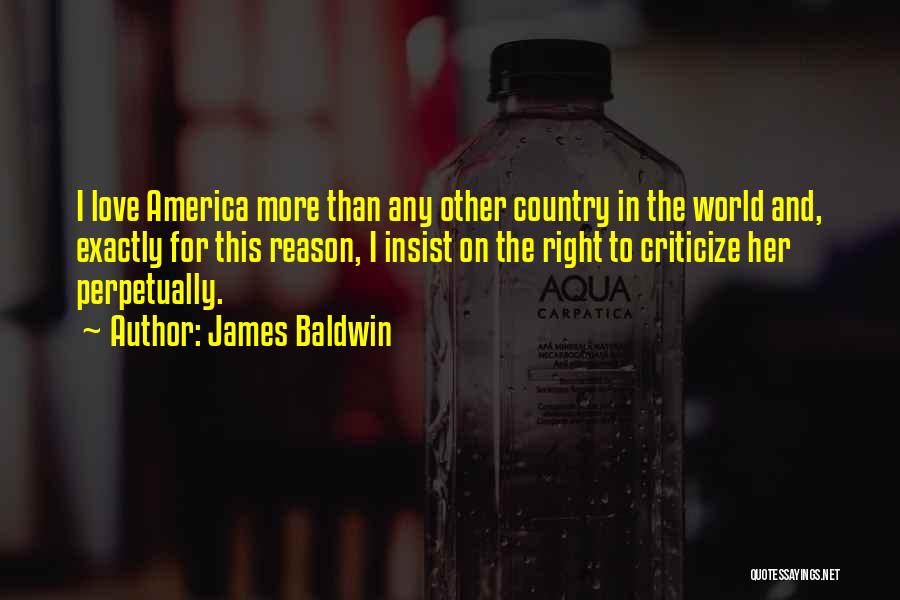Protest And Patriotism Quotes By James Baldwin