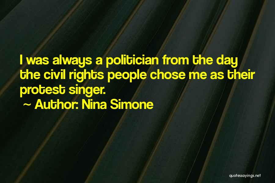 Protest Music Quotes By Nina Simone