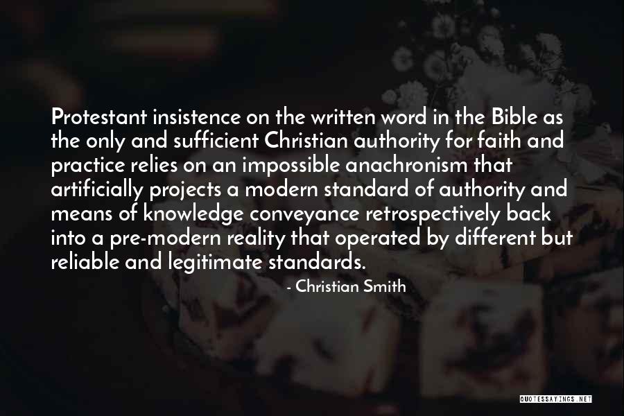 Protestant Quotes By Christian Smith