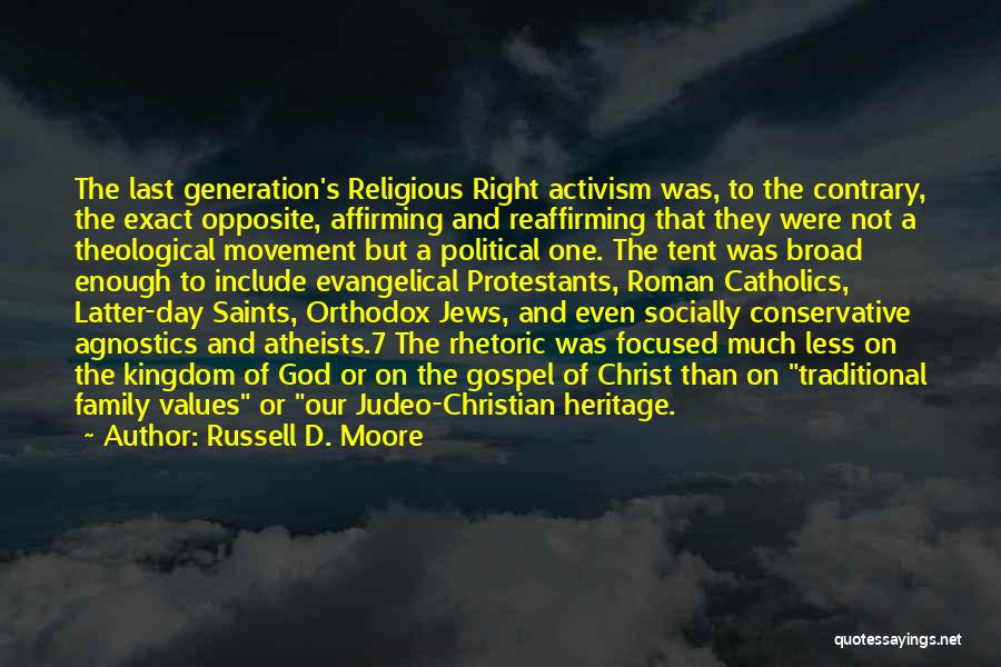 Protestants Quotes By Russell D. Moore