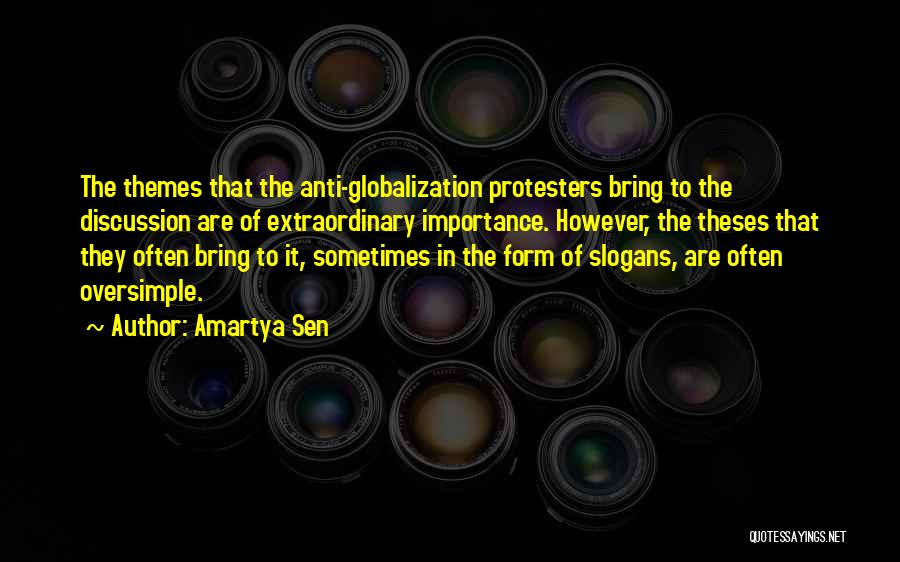 Protesters Quotes By Amartya Sen