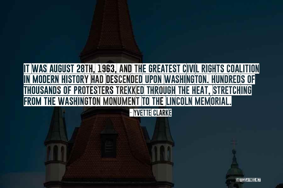 Protesters Quotes By Yvette Clarke