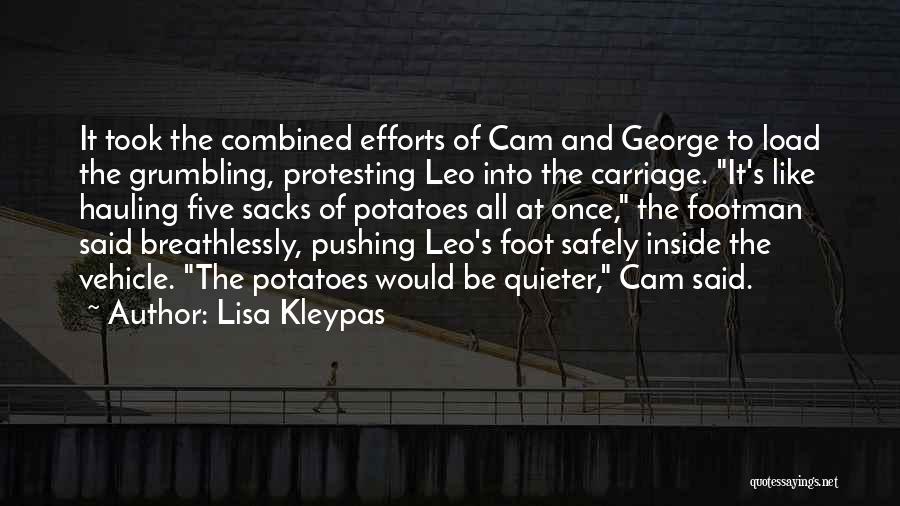 Protesting Quotes By Lisa Kleypas