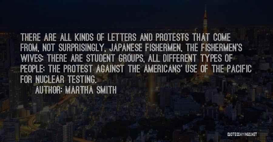 Protests Quotes By Martha Smith