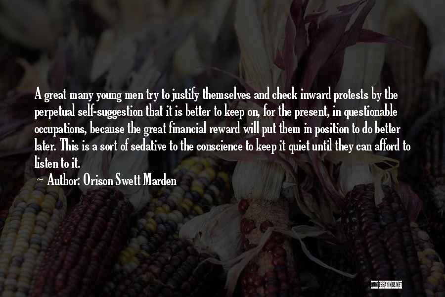 Protests Quotes By Orison Swett Marden