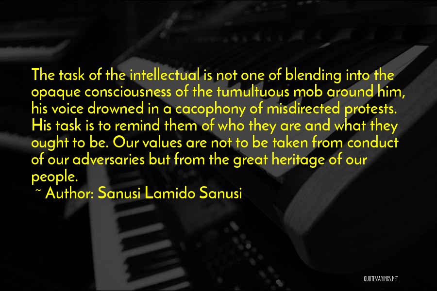 Protests Quotes By Sanusi Lamido Sanusi