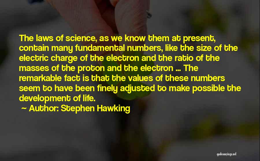 Proton Quotes By Stephen Hawking
