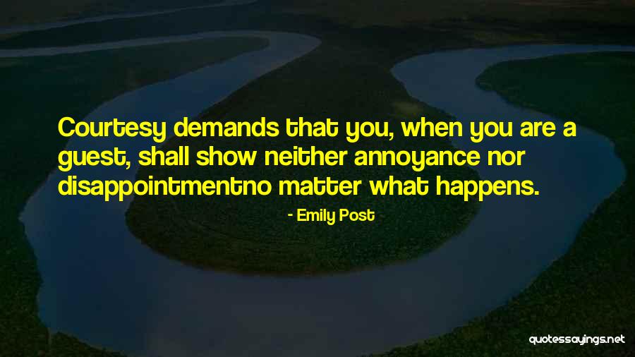 Protozoon Jelent Se Quotes By Emily Post Protozoon Jelent Se Quotes By Emily Post