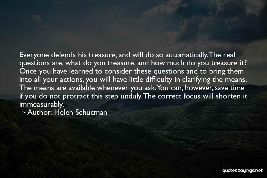Protract Quotes By Helen Schucman