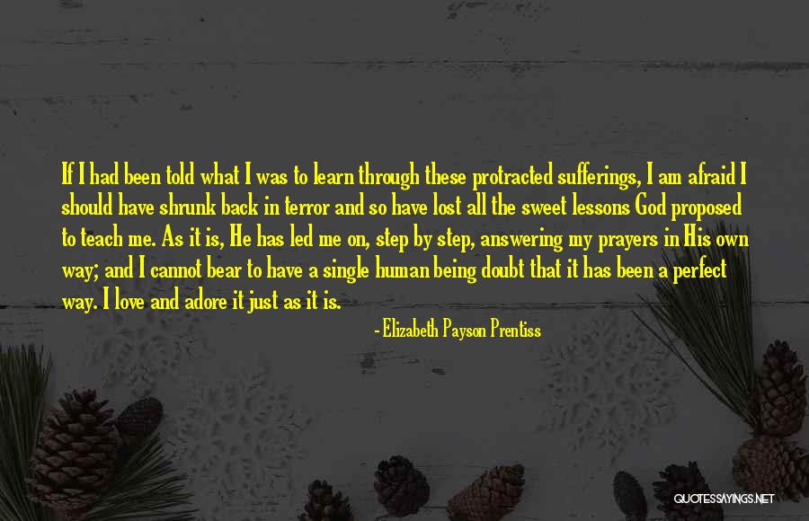 Protracted Quotes By Elizabeth Payson Prentiss Protracted Quotes By Elizabeth Payson Prentiss