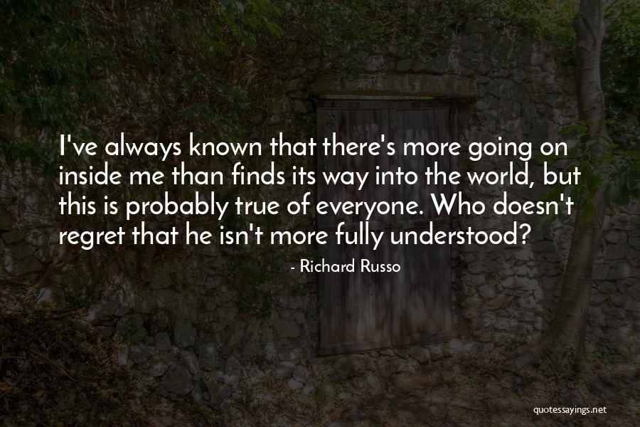Prottsman Mike Quotes By Richard Russo Prottsman Mike Quotes By Richard Russo