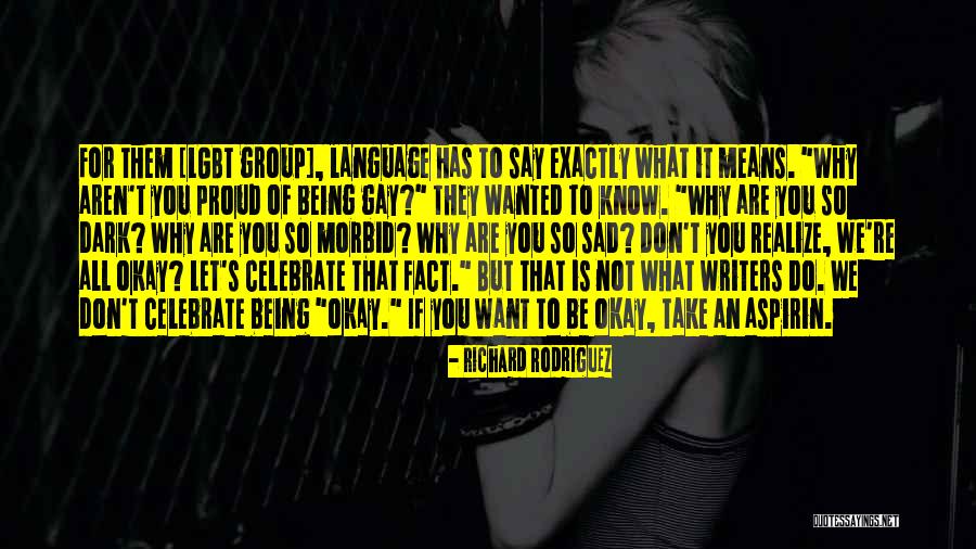 Proud Gay Quotes By Richard Rodriguez