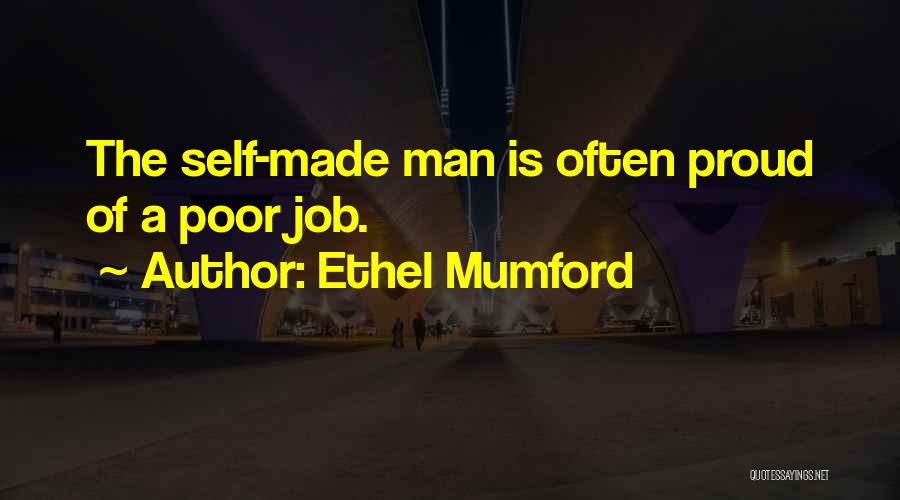 Proud Man Quotes By Ethel Mumford