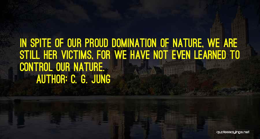 Proud Of Her Quotes By C. G. Jung