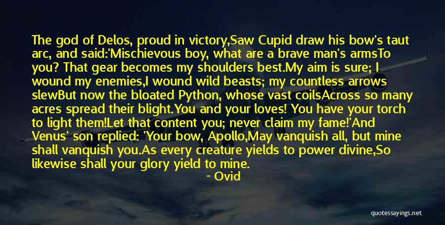 Proud Of My Boy Quotes By Ovid Proud Of My Boy Quotes By Ovid