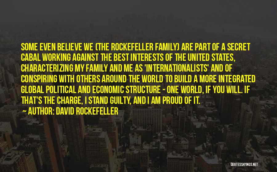 Proud Of My Family Quotes By David Rockefeller