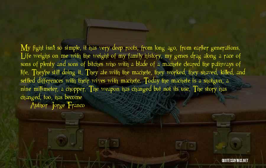 Proud Of My Family Quotes By Jorge Franco