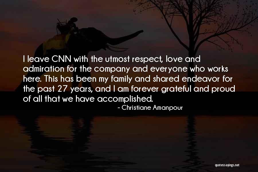 Proud Of My Love Quotes By Christiane Amanpour