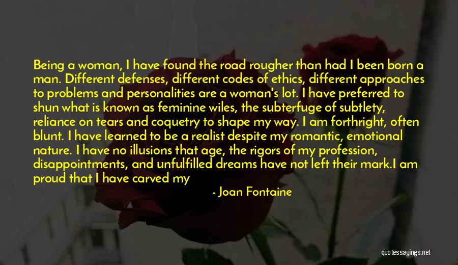 Proud Of My Love Quotes By Joan Fontaine