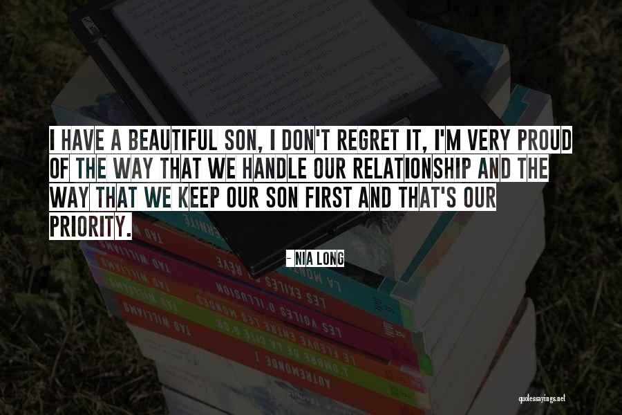 Proud Of Our Son Quotes By Nia Long Proud Of Our Son Quotes By Nia Long