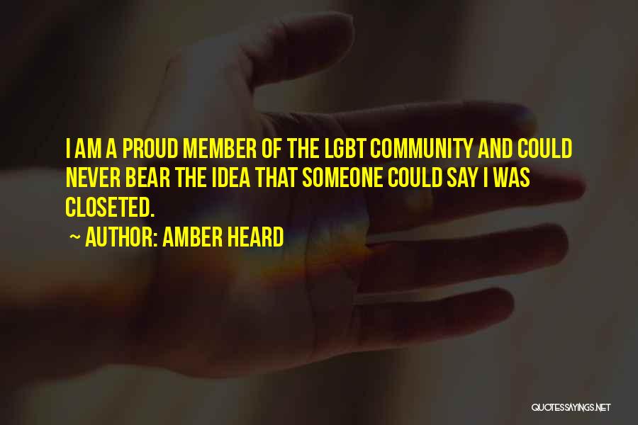 Proud Of Quotes By Amber Heard