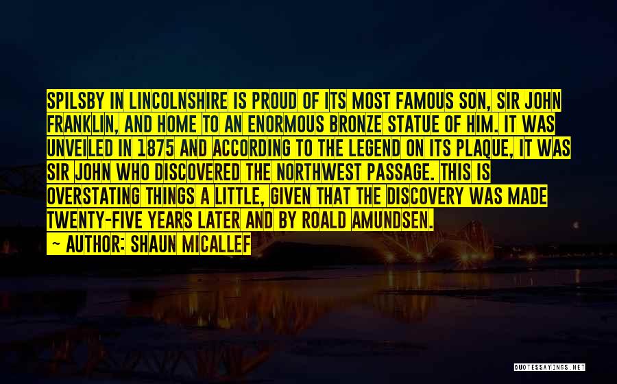 Proud Of Son Quotes By Shaun Micallef