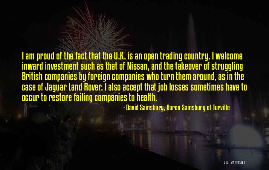 Proud Of U Quotes By David Sainsbury, Baron Sainsbury Of Turville Proud Of U Quotes By David Sainsbury, Baron Sainsbury Of Turville