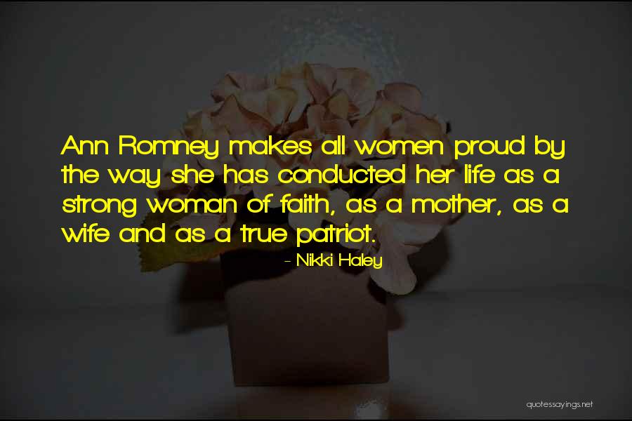 Proud Of Wife Quotes By Nikki Haley