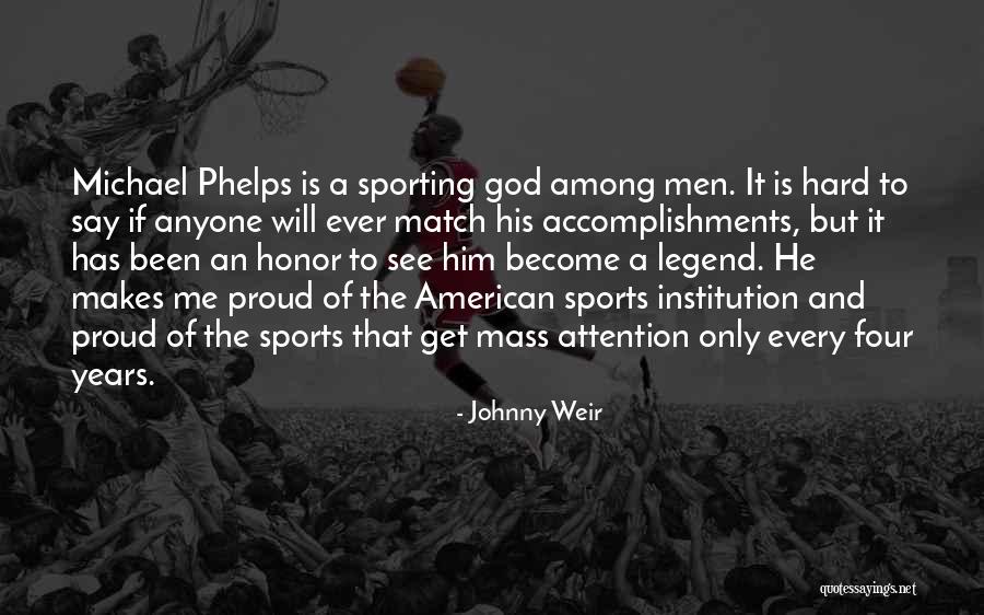 Proud Of Your Accomplishments Quotes By Johnny Weir Proud Of Your Accomplishments Quotes By Johnny Weir