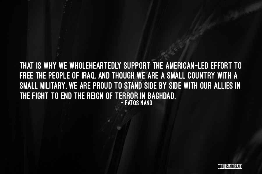 Proud Of Your Country Quotes By Fatos Nano Proud Of Your Country Quotes By Fatos Nano