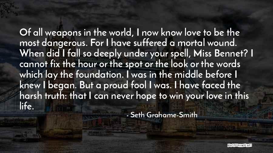 Proud Of Your Love Quotes By Seth Grahame-Smith Proud Of Your Love Quotes By Seth Grahame-Smith