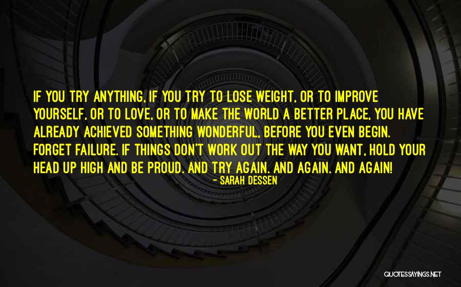 Proud Self Quotes By Sarah Dessen Proud Self Quotes By Sarah Dessen