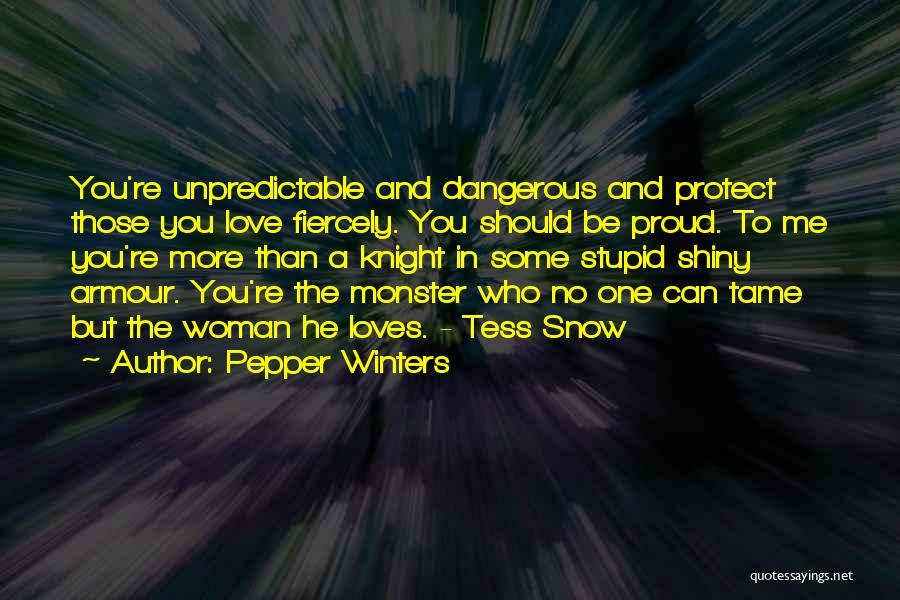 Proud To Be A Woman Quotes By Pepper Winters