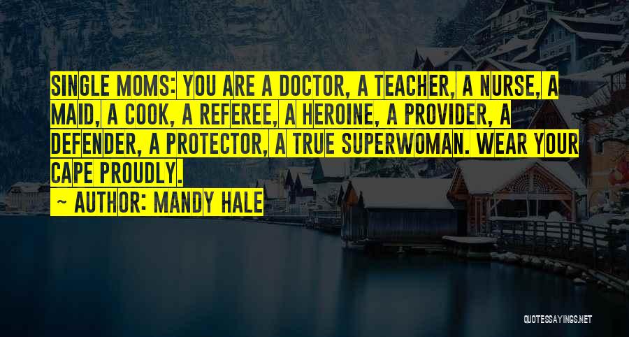 Proudly Woman Quotes By Mandy Hale