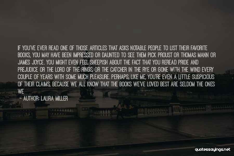 Proust Best Quotes By Laura Miller