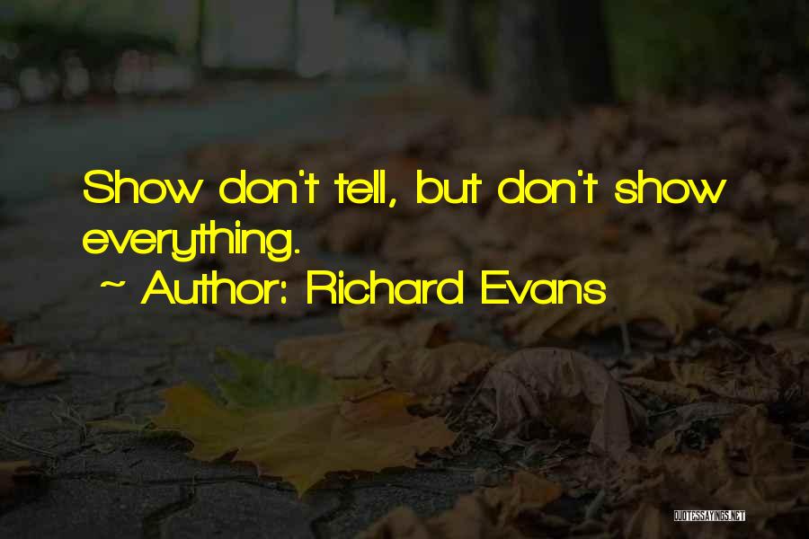 Provando Doces Quotes By Richard Evans