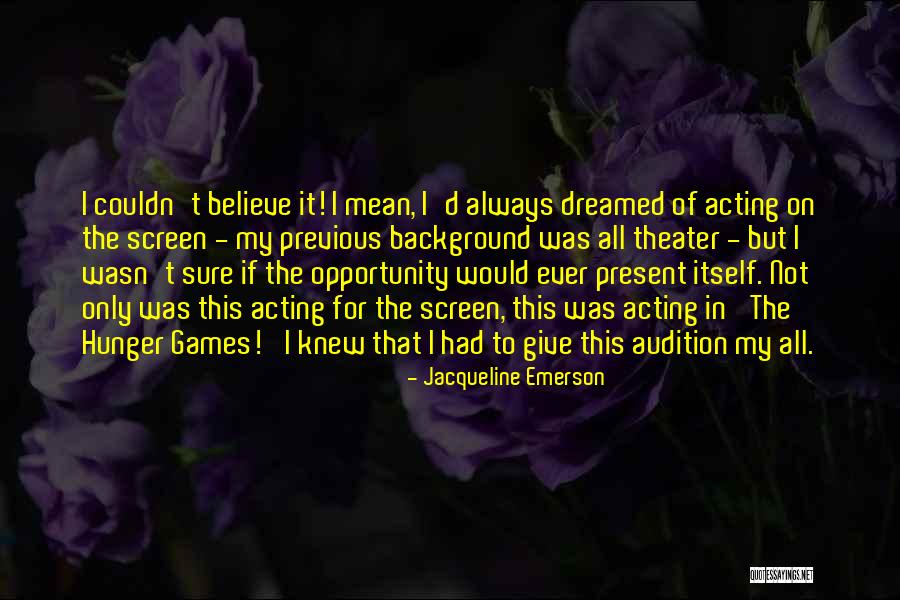 Provaznik Jennifer Quotes By Jacqueline Emerson Provaznik Jennifer Quotes By Jacqueline Emerson