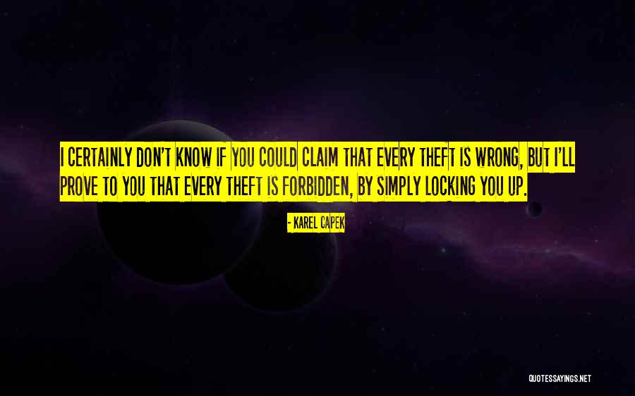 Prove Him Wrong Quotes By Karel Capek Prove Him Wrong Quotes By Karel Capek